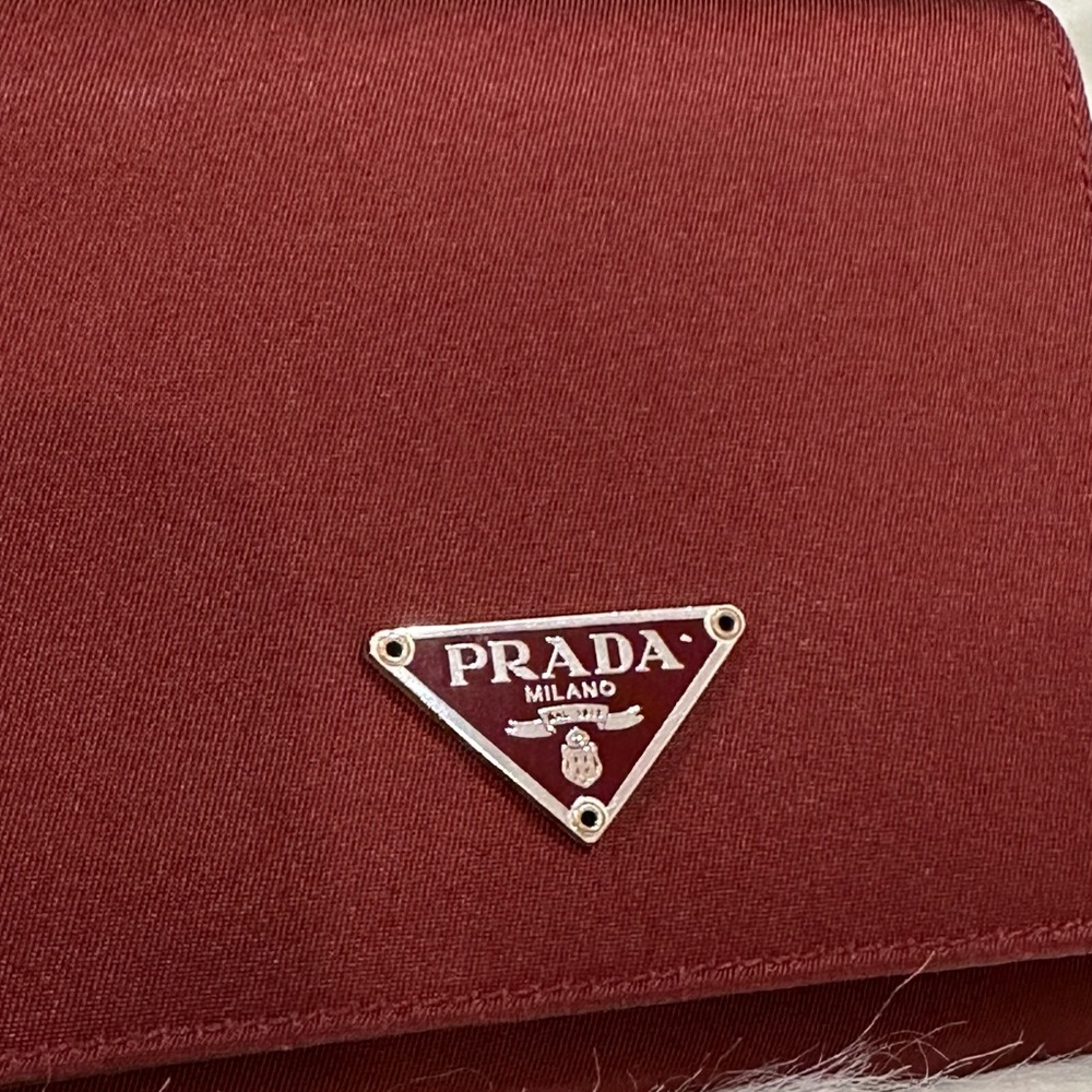 PRADA Nylon Trifold Wallet Only - Picture 7 of 16